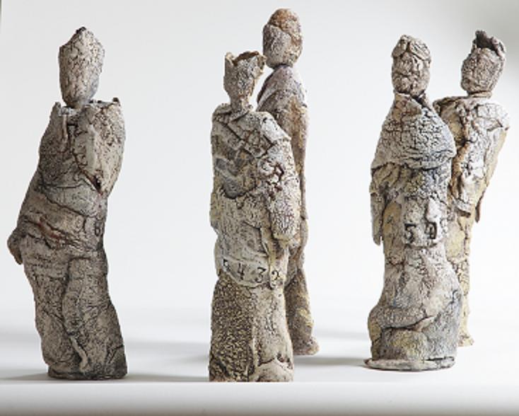 SURVIVANTS. LA SHOAH. CERAMIQUES. 2009-2011